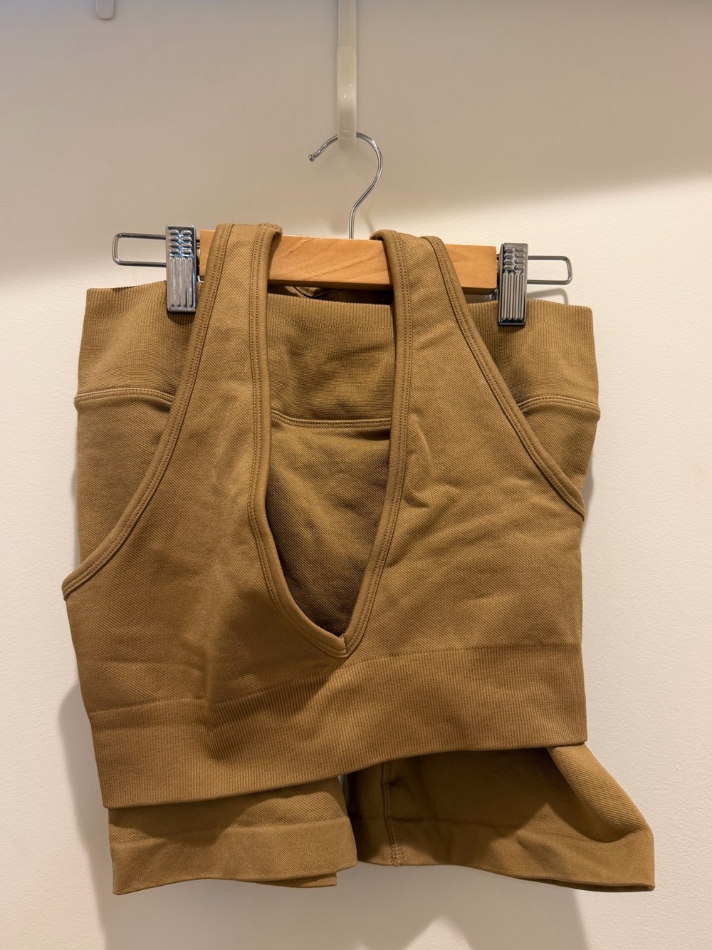 CSB High-Rise Women's gym SET in Tan